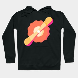 Space icon sticker Hoodie